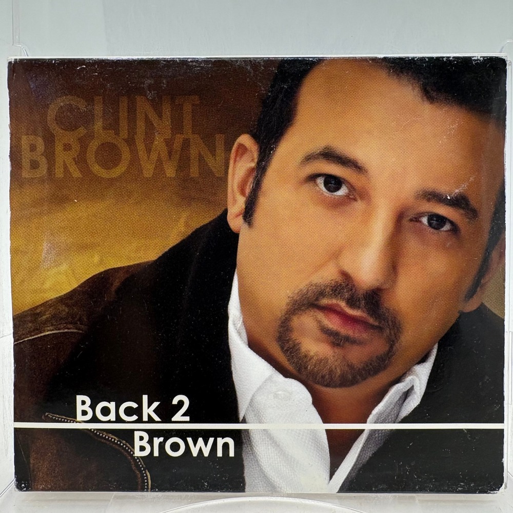 Clint Brown Back 2 Brown 2-Disc CD Set Praise and‎ Worship Contemporary Gospel